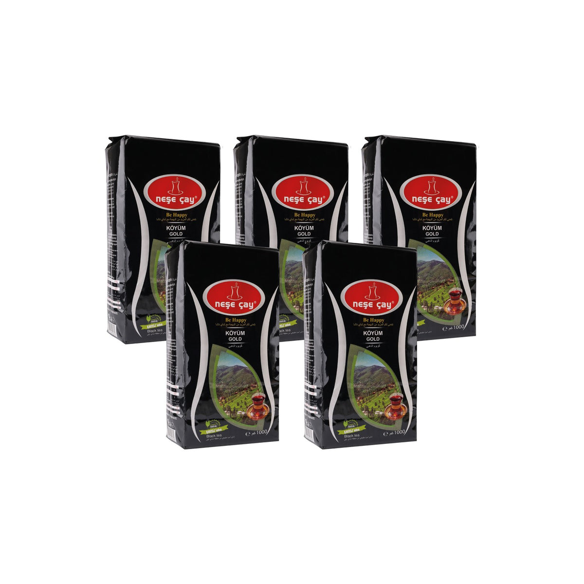 Nese tea Koyum Gold 1 kg black tea 5 pieces - MALLTURK