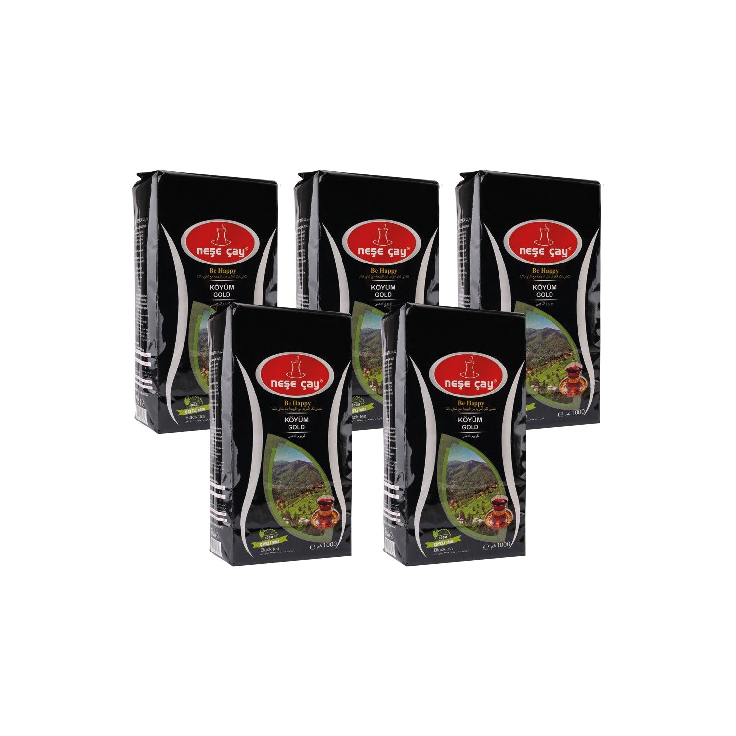 Nese tea Koyum Gold 1 kg black tea 5 pieces - MALLTURK