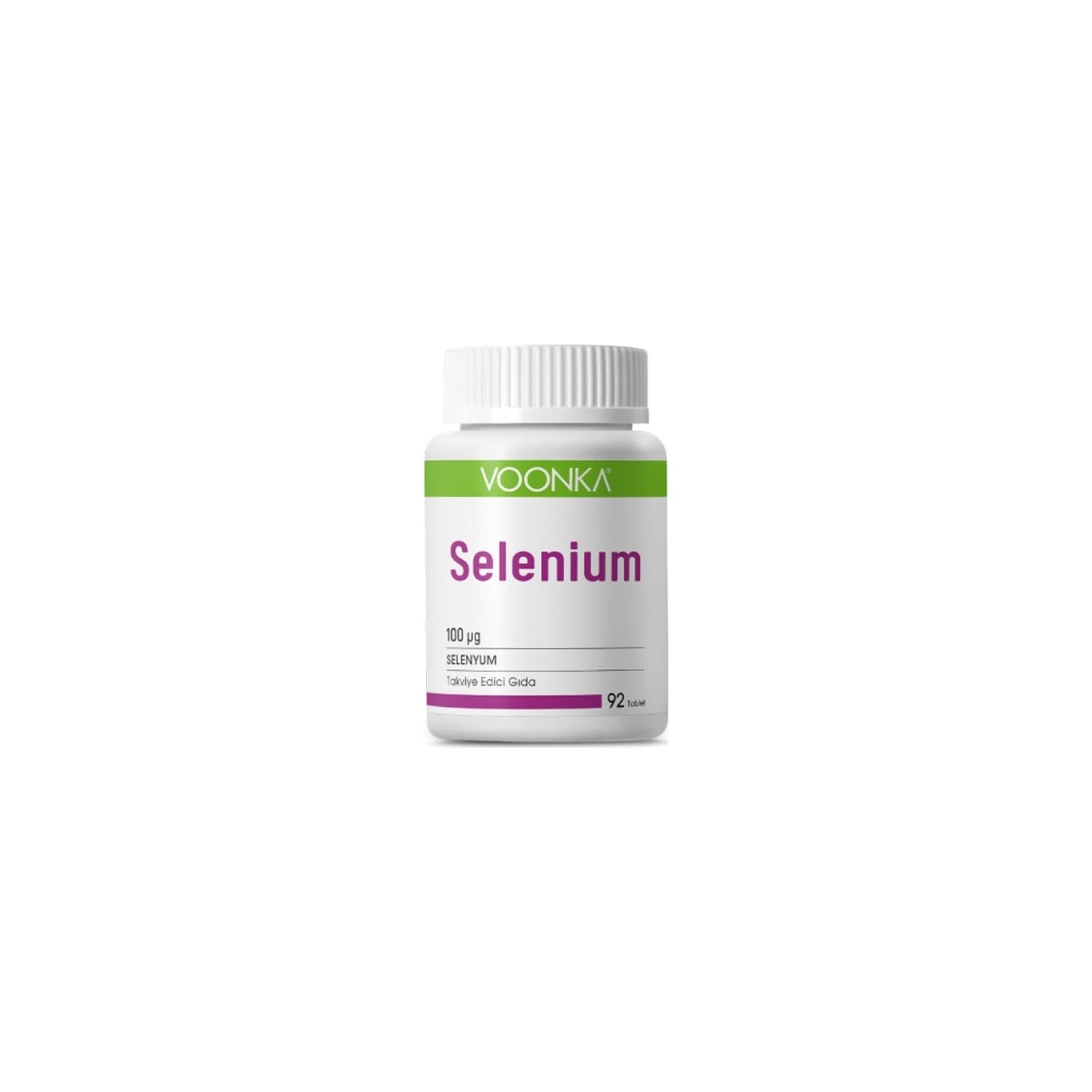 Voonka Selenium 92 Tablets Icerigi 100 mcg - MALLTURK