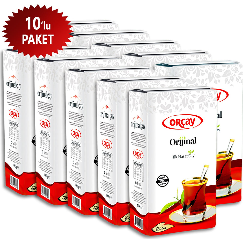 Orcay Ilk Hasat tea, 500 g x 10' Lu - MALLTURK