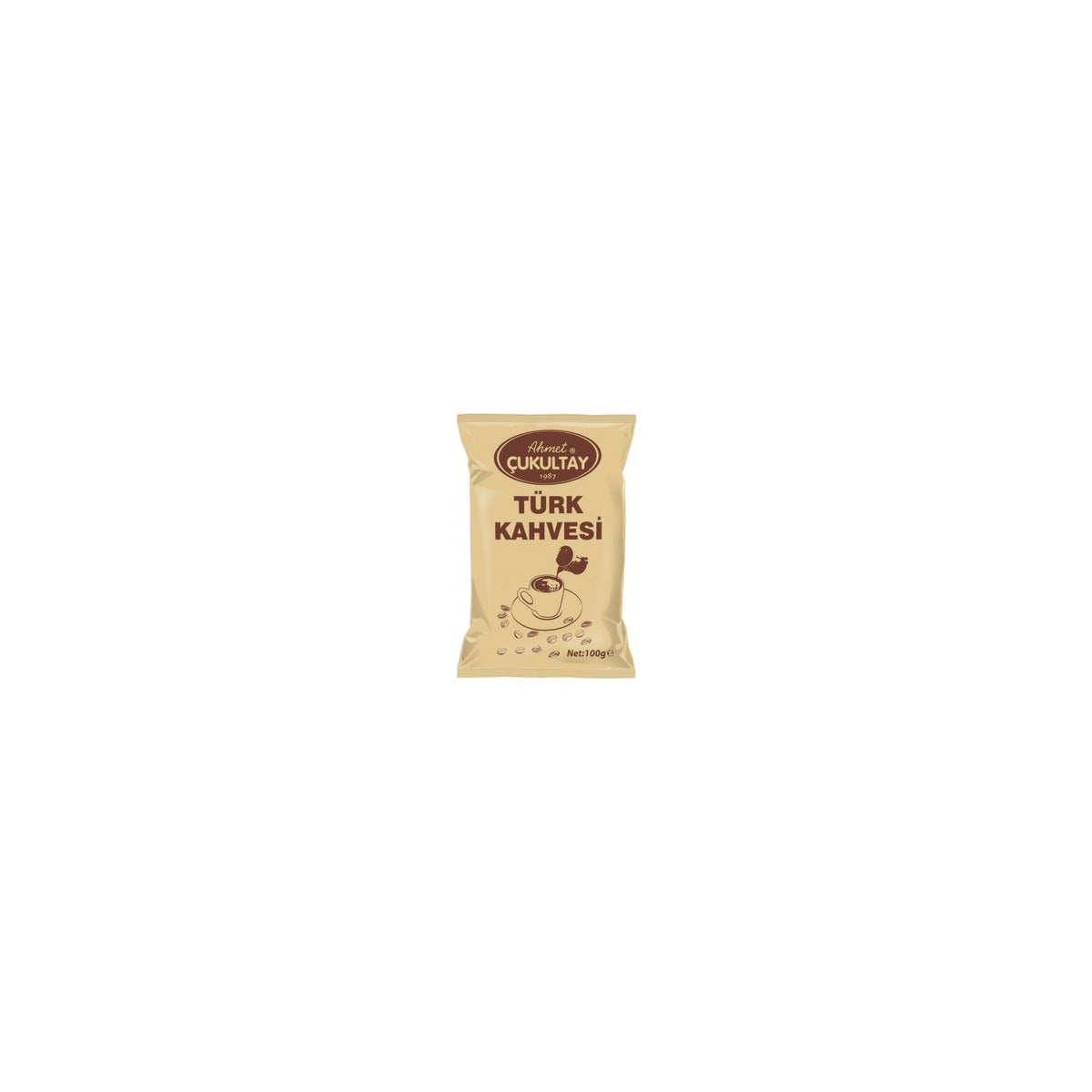 Ahmet Cukultay Turkish Coffee 100 g - MALLTURK