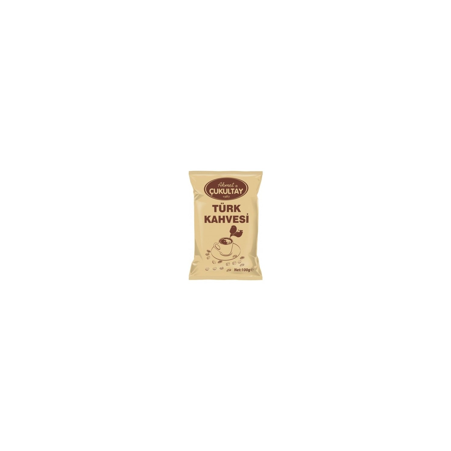 Ahmet Cukultay Turkish Coffee 100 g - MALLTURK