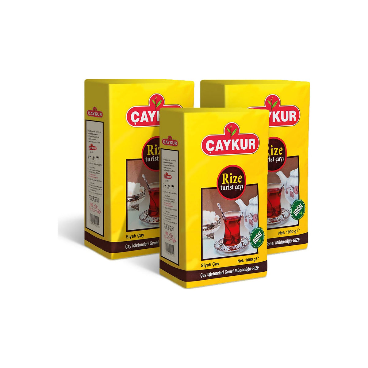 Caykur Rize Turist 1 kg / 3 pieces - MALLTURK
