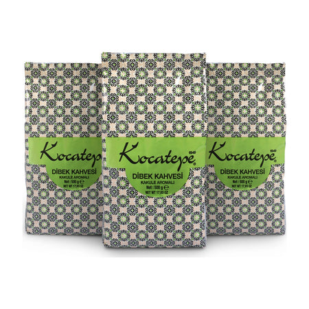 Kocatepe Coffee, Kocatepe Dibek Coffee 500GR Foil Pack of 3 - MALLTURK