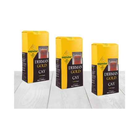 Caycilar Derman Gold tea 1 kg x 3'lu - MALLTURK