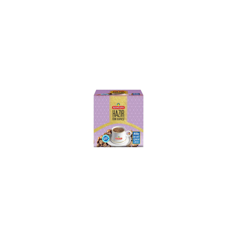 Altincezve Ready-to-Eat Turkish Coffee with Milk, 20 Pack - MALLTURK