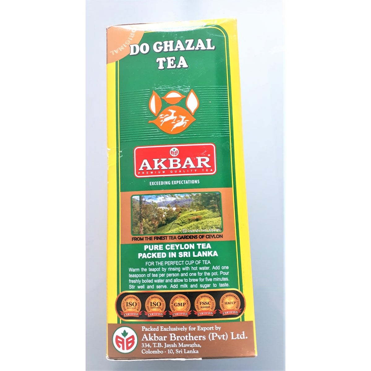 Do Ghazal Seylan tea Sri Lanka Do Ghazal 900 g - MALLTURK
