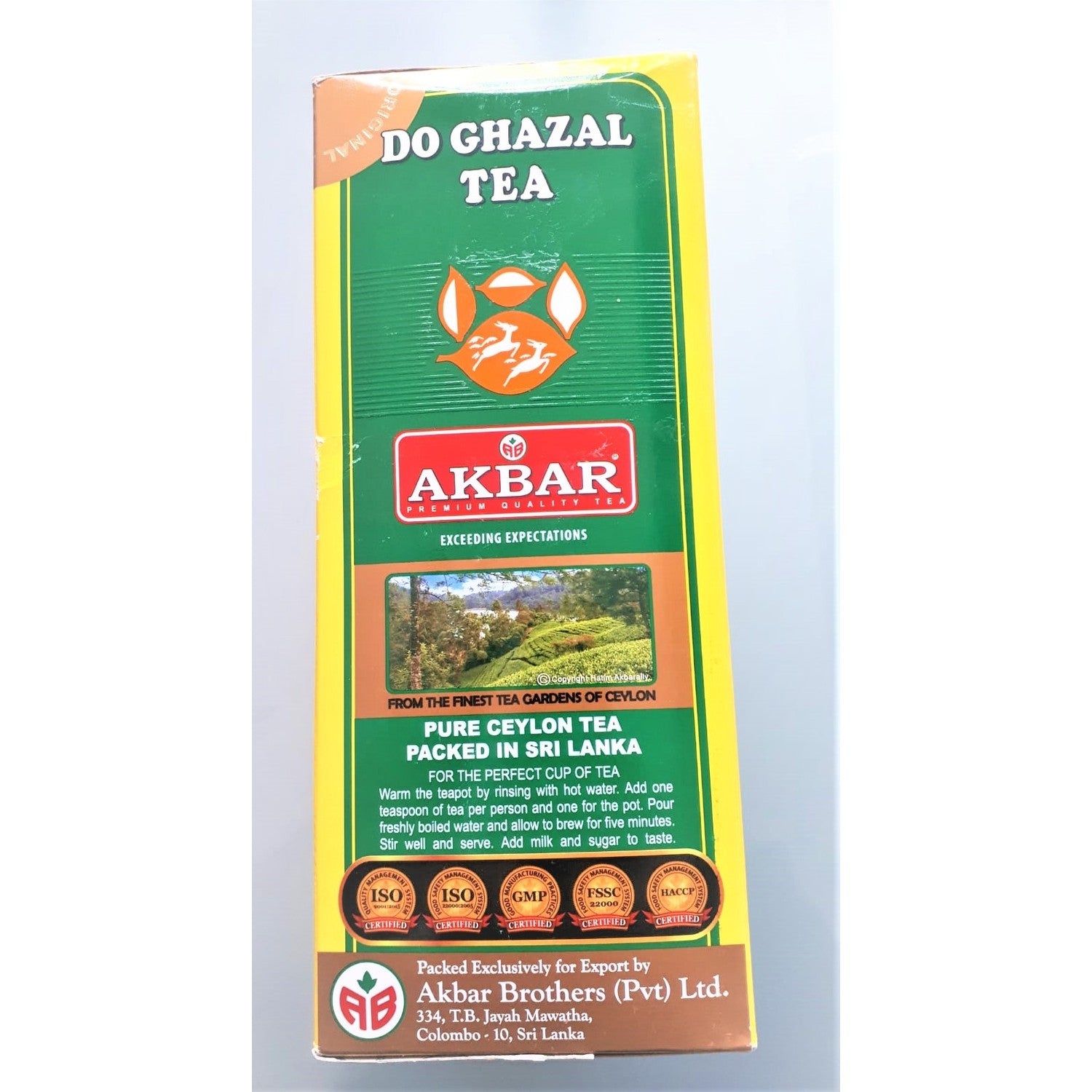 Do Ghazal Seylan tea Sri Lanka Do Ghazal 900 g - MALLTURK