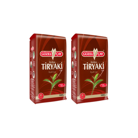 Guzel tea Tiryaki black tea 1000 g Firsat (x 2 pieces) - MALLTURK