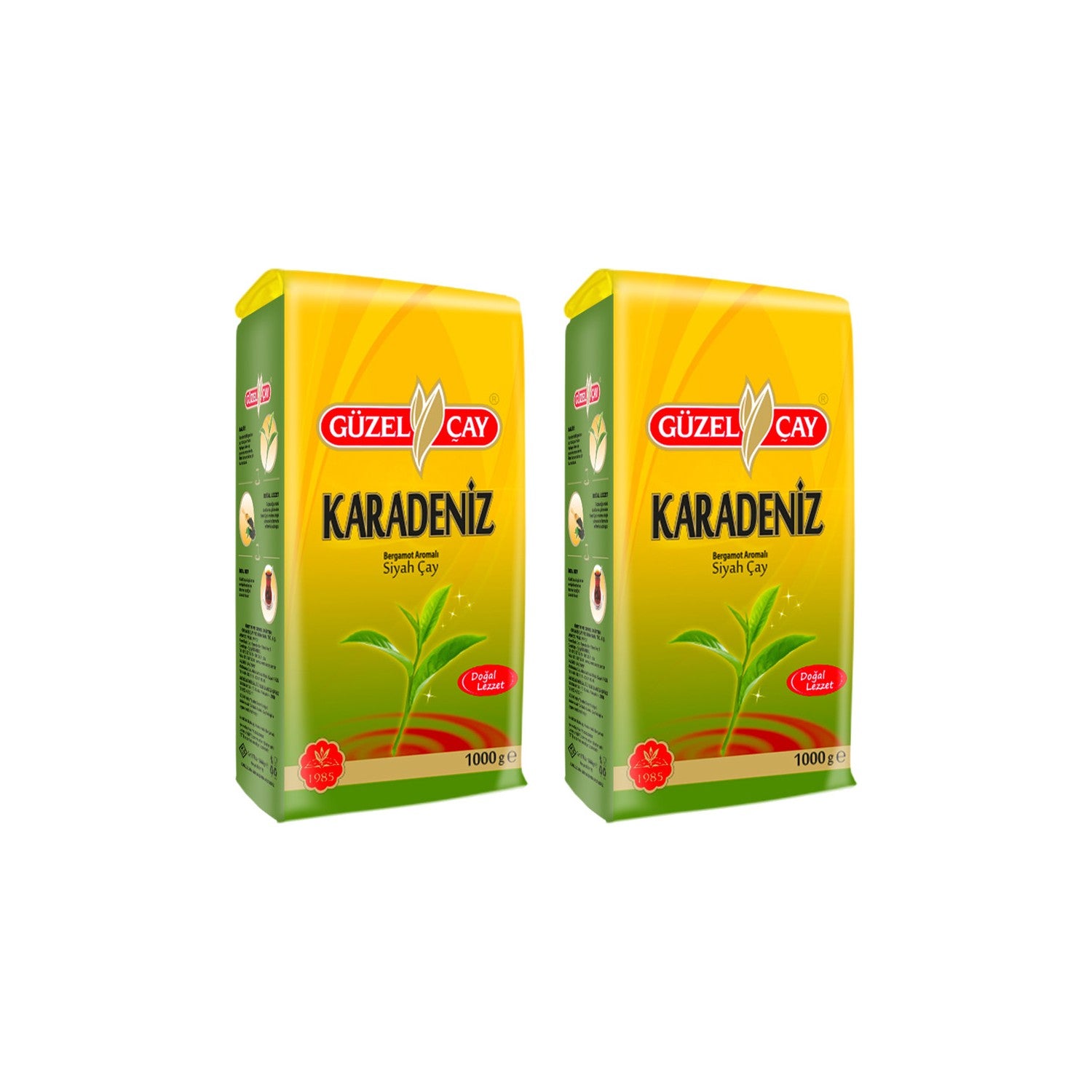 Guzel tea Karadeniz 1000 g Firsat (x 2 pieces) - MALLTURK