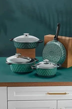 TAC 7-Piece Cast Iron Cookware Set