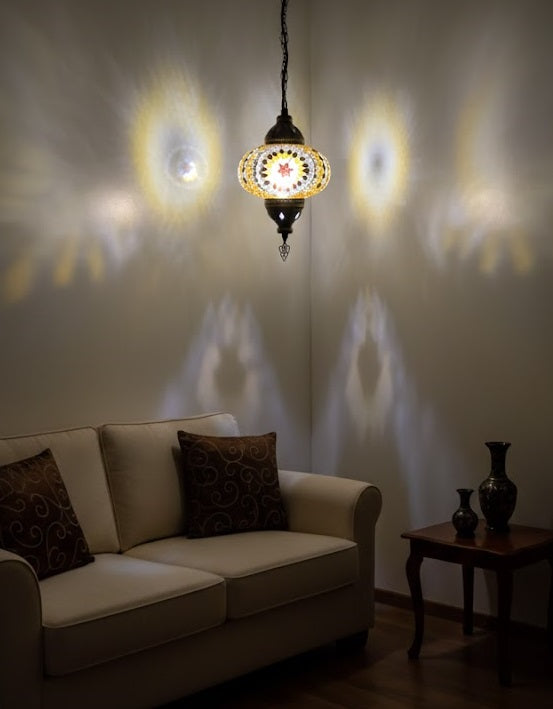 Turkish Mosaic Pendant Lamp