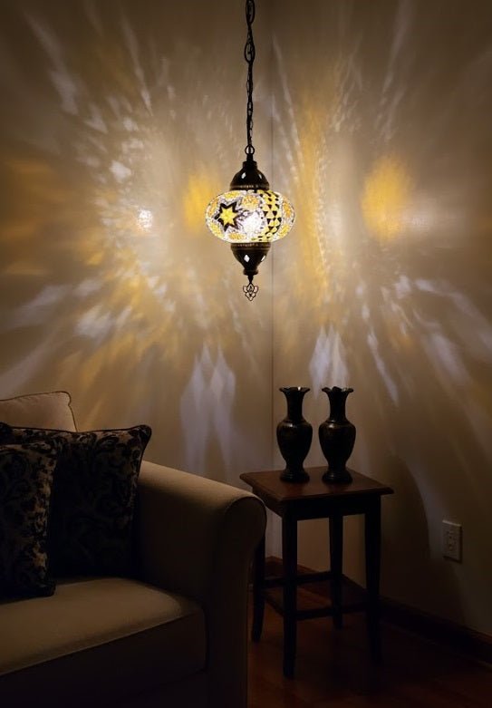 Turkish Mosaic Pendant Lamp - MALLTURK