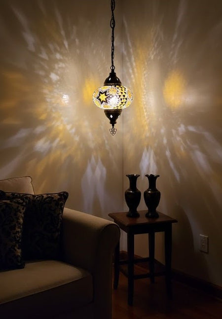 Turkish Mosaic Pendant Lamp - MALLTURK