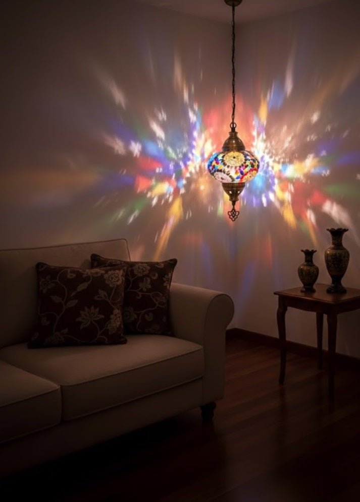 Turkish Mosaic Pendant Lamp - MALLTURK