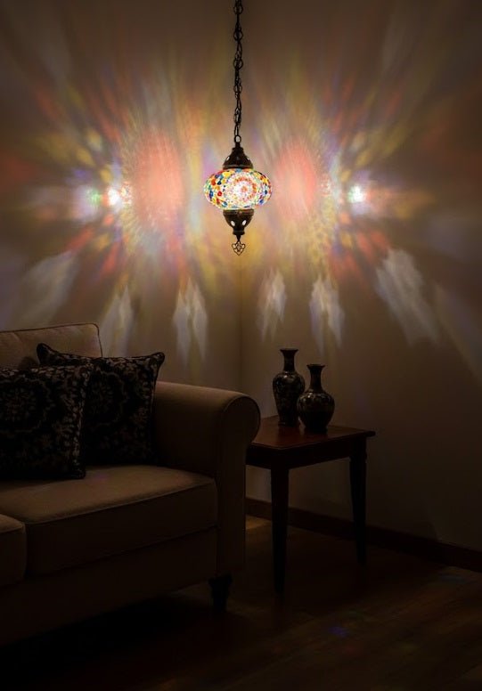 Turkish Mosaic Pendant Lamp - MALLTURK
