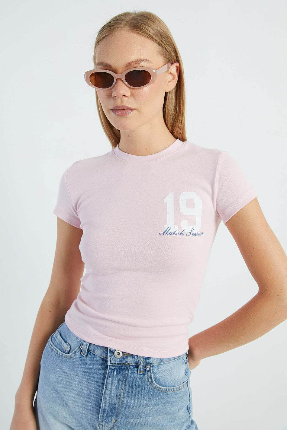 19 Printed Slim Fit T-Shirt - MALLTURK