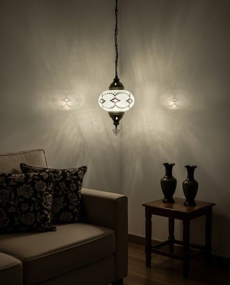 Turkish Mosaic Pendant Lamp - MALLTURK