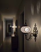 Turkish Mosaic Wall Lamp