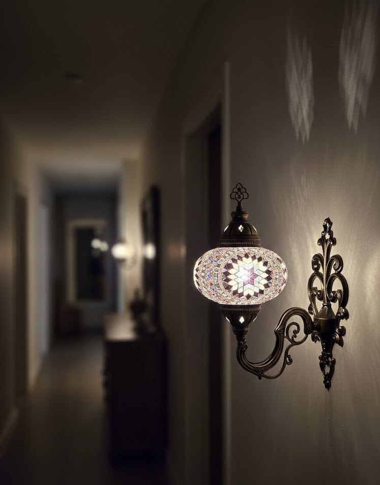 Turkish Mosaic Wall Lamp - MALLTURK
