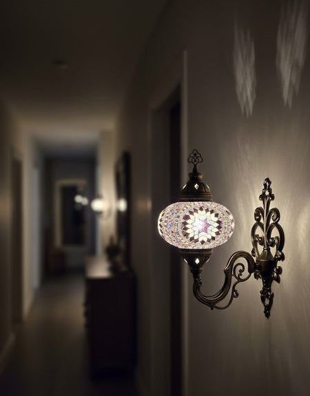 Turkish Mosaic Wall Lamp - MALLTURK