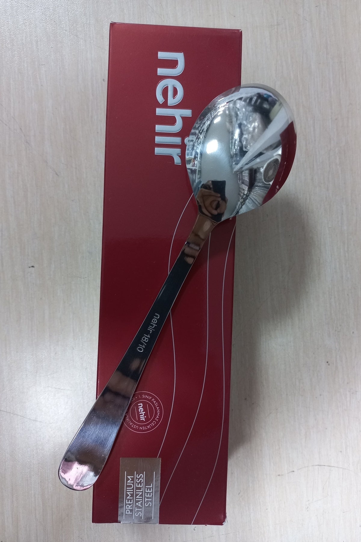 Nehir kuskanadi Plain 12 Piece yemek Spoon - MALLTURK