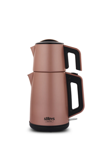 Stilevs STİLEVS TEAS iNOX STEEL TEA MAKER iNOX-ROSE - MALLTURK