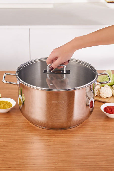 Karaca Grace Induction Compatible Pot - MALLTURK