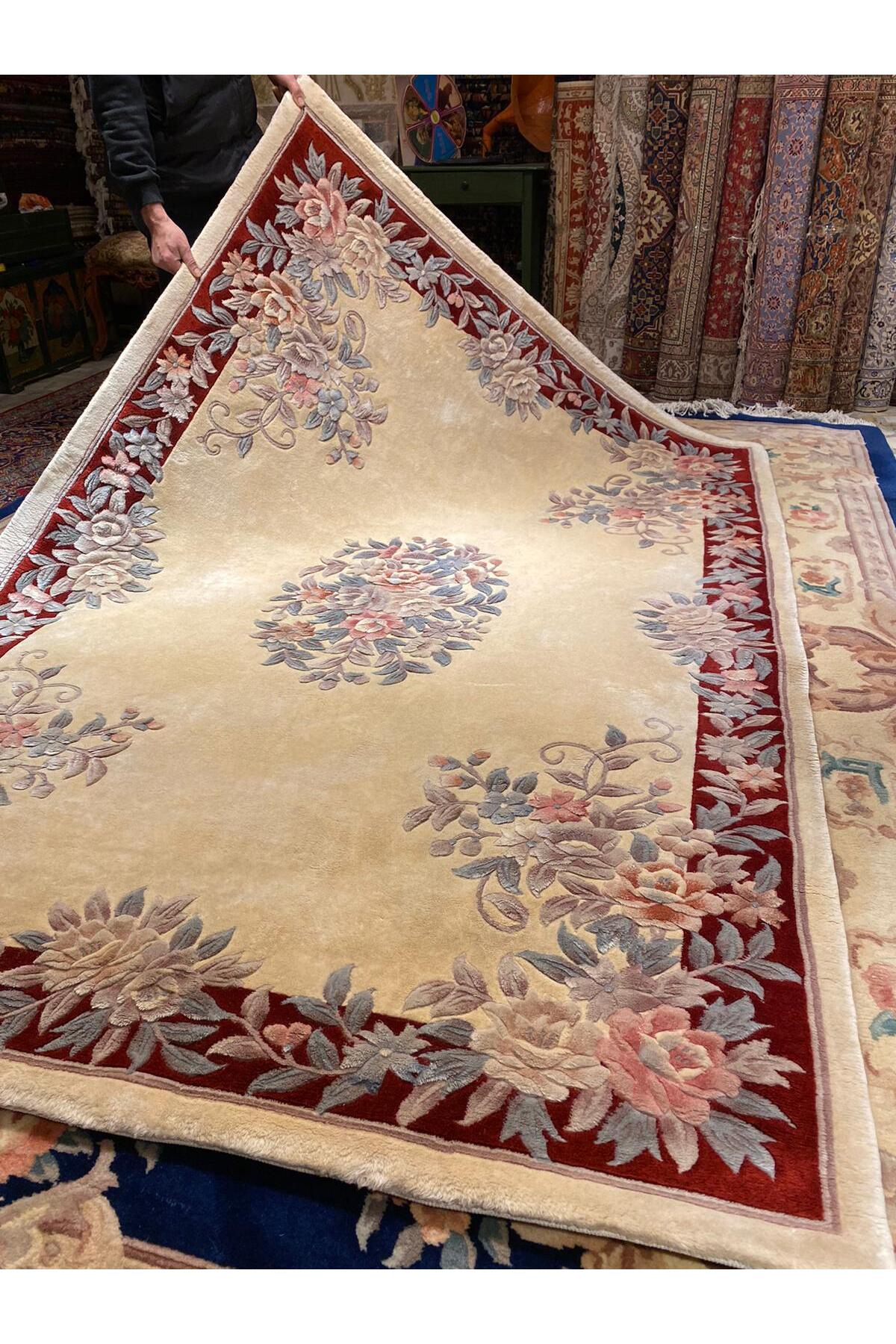 RD RAMAZAN DAG Hand Rug Art Hand-Woven Embossed Chinese Rug Size 240x170