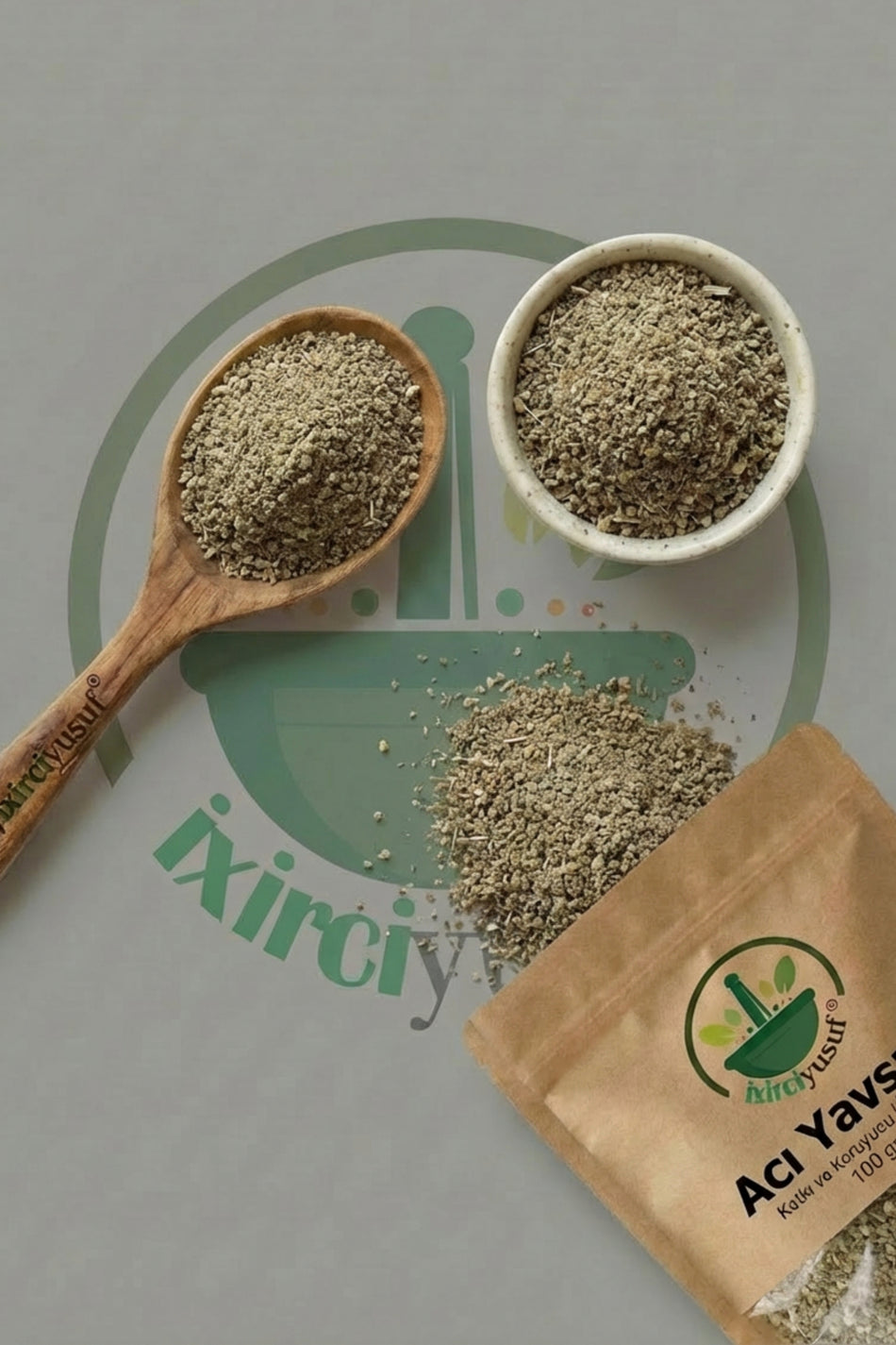 إكسيرجي يوسف يافشان المرّ (عشبة اليافشان – الشيح – الشيح – Artemisia absinthium) طبيعي مجفف 100 g