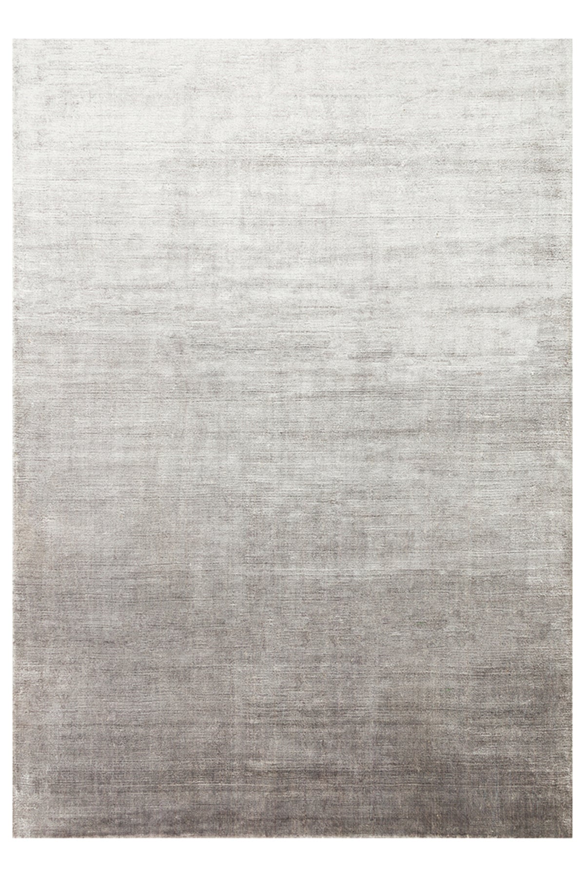 Vog Hali Silver Color Solid Color Simple Handwoven Pure Rayon Carpet Luxury Shiny Modern Living Room and Lounge Carpet - MALLTURK