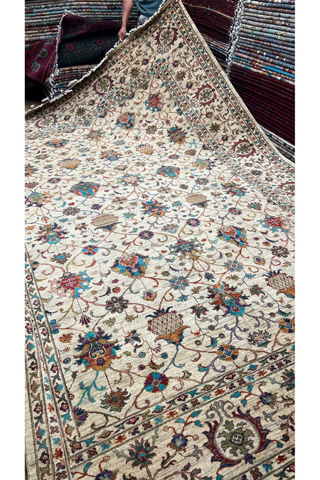 Turkmen Rug Hand-Woven Afghan Rug - MALLTURK