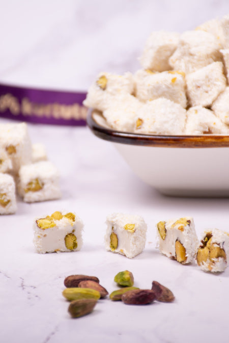 Genel Markalar covenli Double Roasted Pistachio Turkish Delight 500gr - MALLTURK