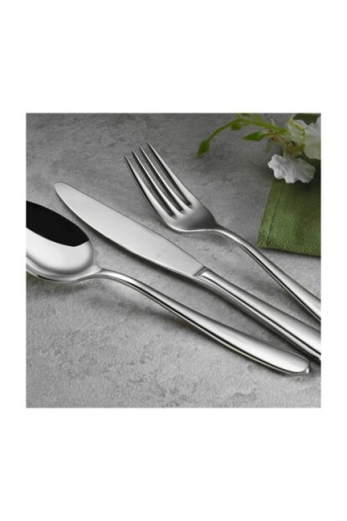 Aryildiz 89 Piece flat Flatware Set - MALLTURK