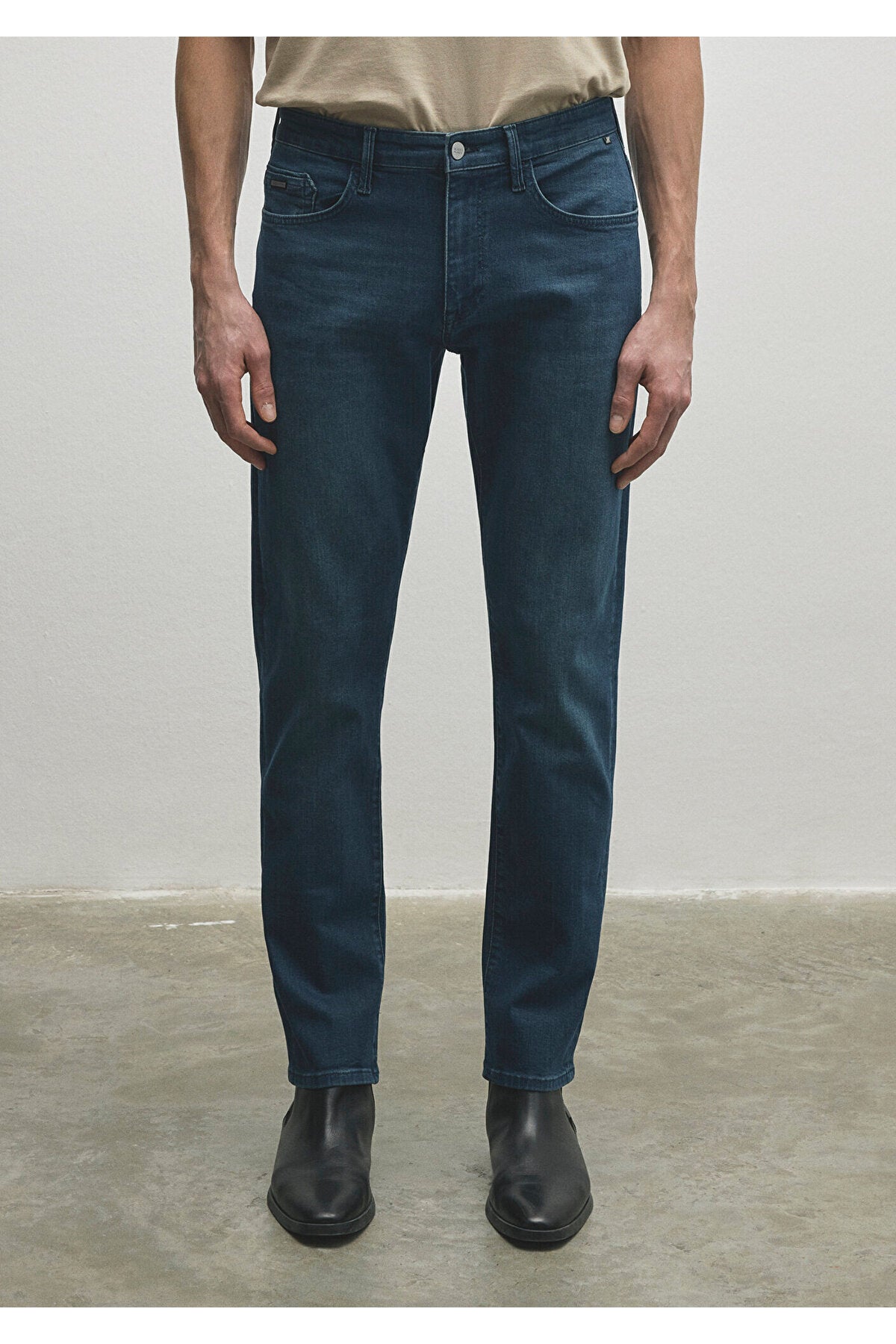 Mavi Marcus Lux Black Shaded Vintage Jeans 0035182405 - MALLTURK