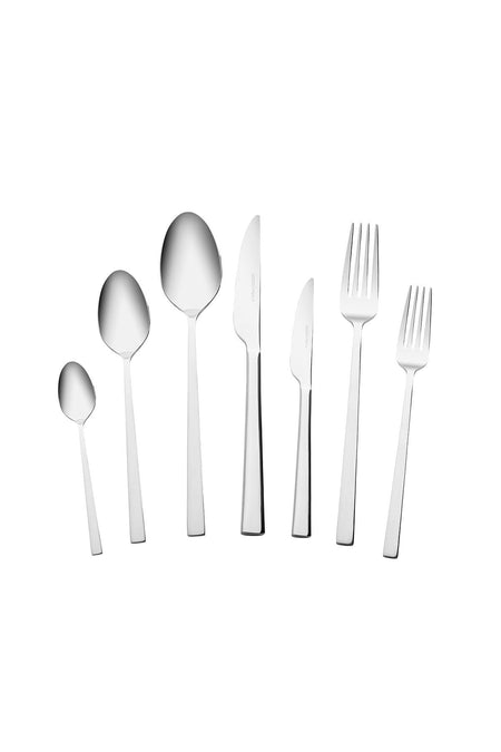 Karaca serenity elegance 84 Piece 12 Place Setting Flatware Set Boxed - MALLTURK