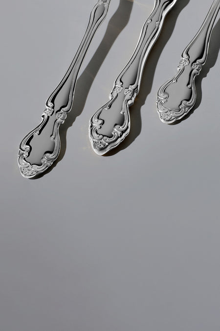 Nehir adriana Satin 89 Piece Boxed Flatware Set - MALLTURK