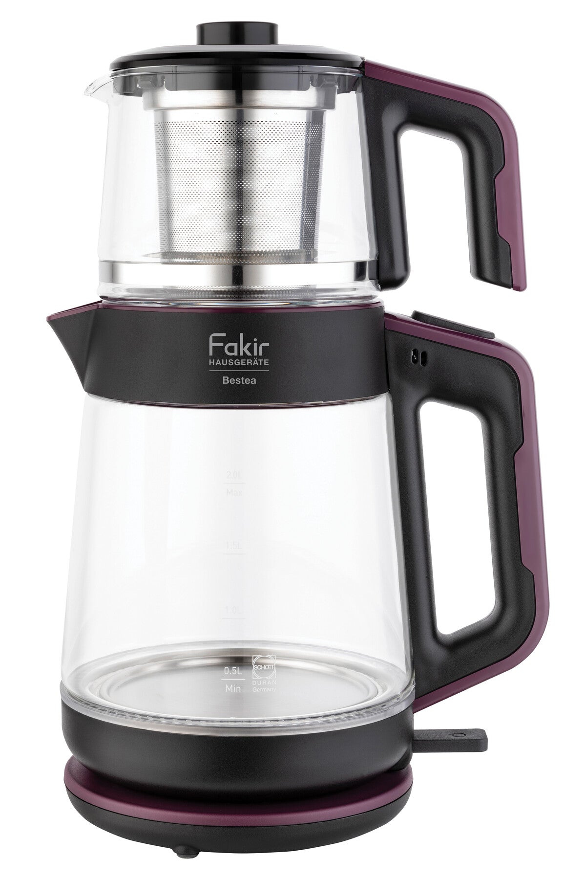 Fakir Bestea Tea Maker Black Violet - MALLTURK