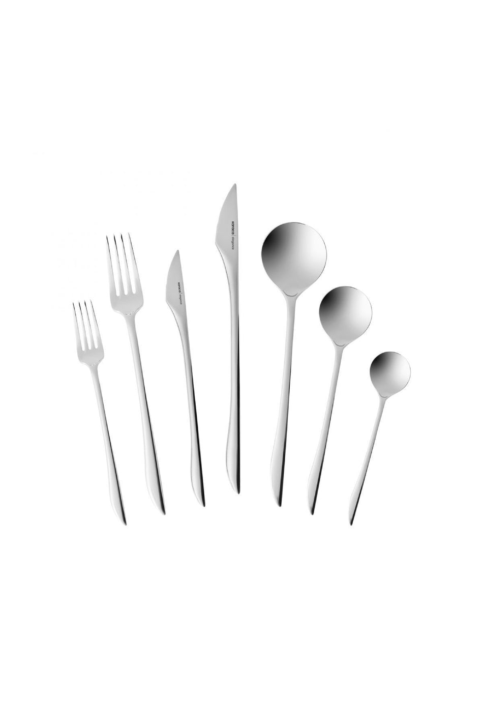 Karaca von 84 Piece 12 Place Setting premium Flatware Boxed - MALLTURK