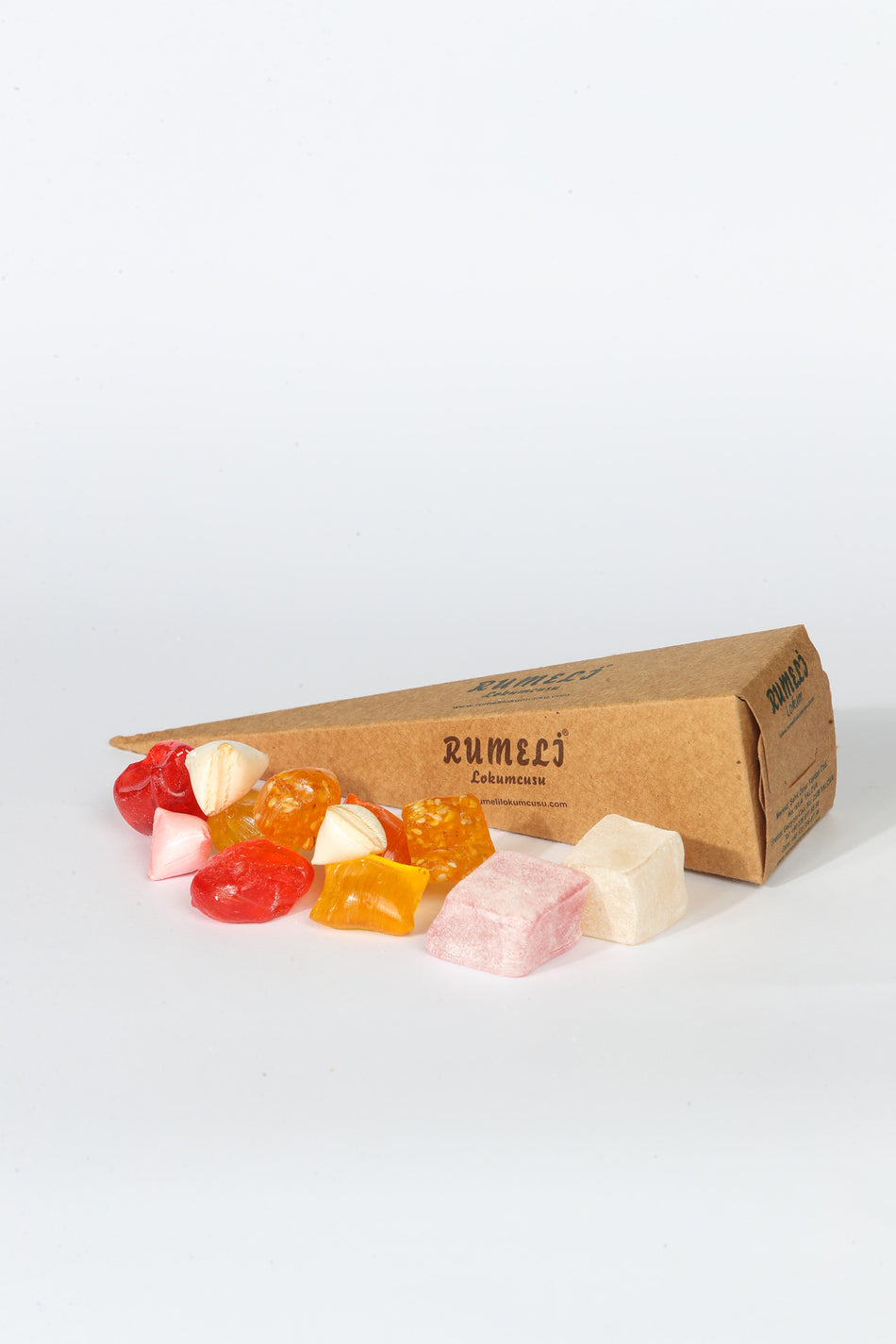 Rumeli lokumcusu 50 Pieces kulah mevlut sekeri Turkish Delight 100gr - MALLTURK