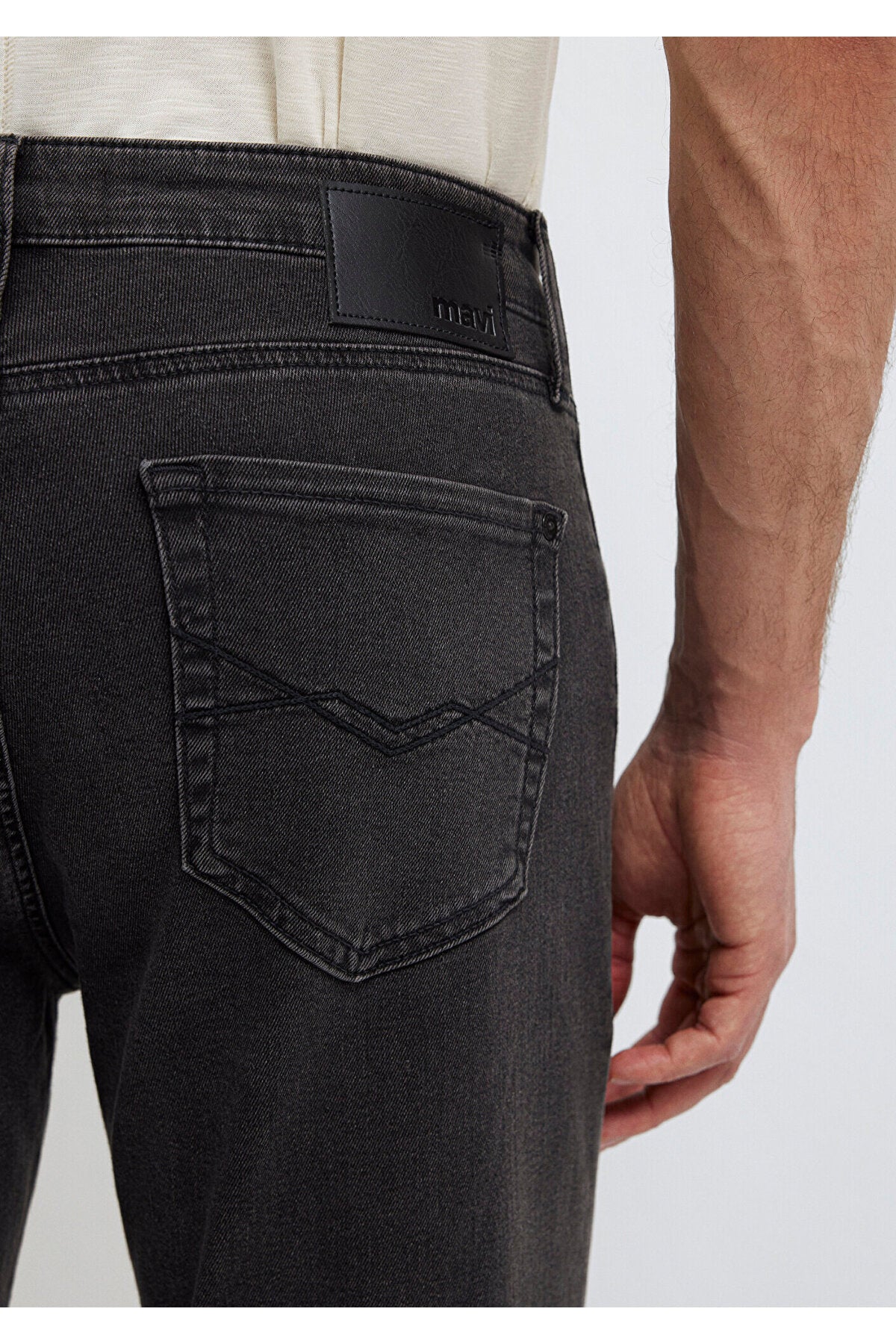 Mavi 177 Dark Grey Comfort Smoke Jeans 0017734787 - MALLTURK