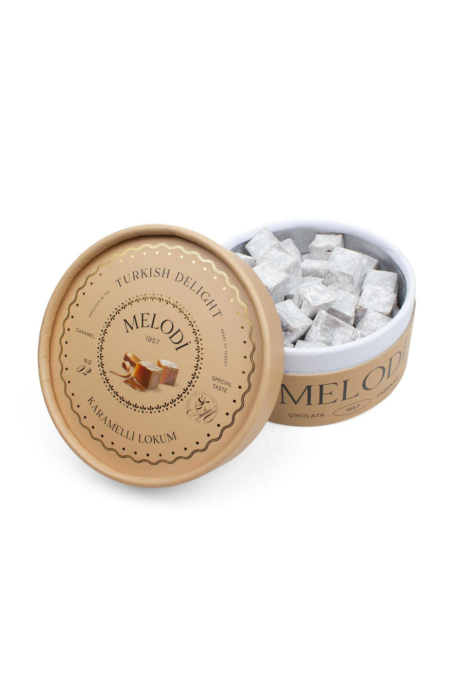 Melodi cikolata karamelli Turkish Delight 250 g - MALLTURK