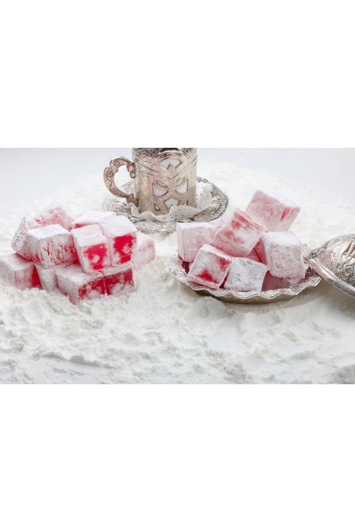 HALUK aydin kuruyemis Rose Flavored Turkish Delight 1200 g - MALLTURK