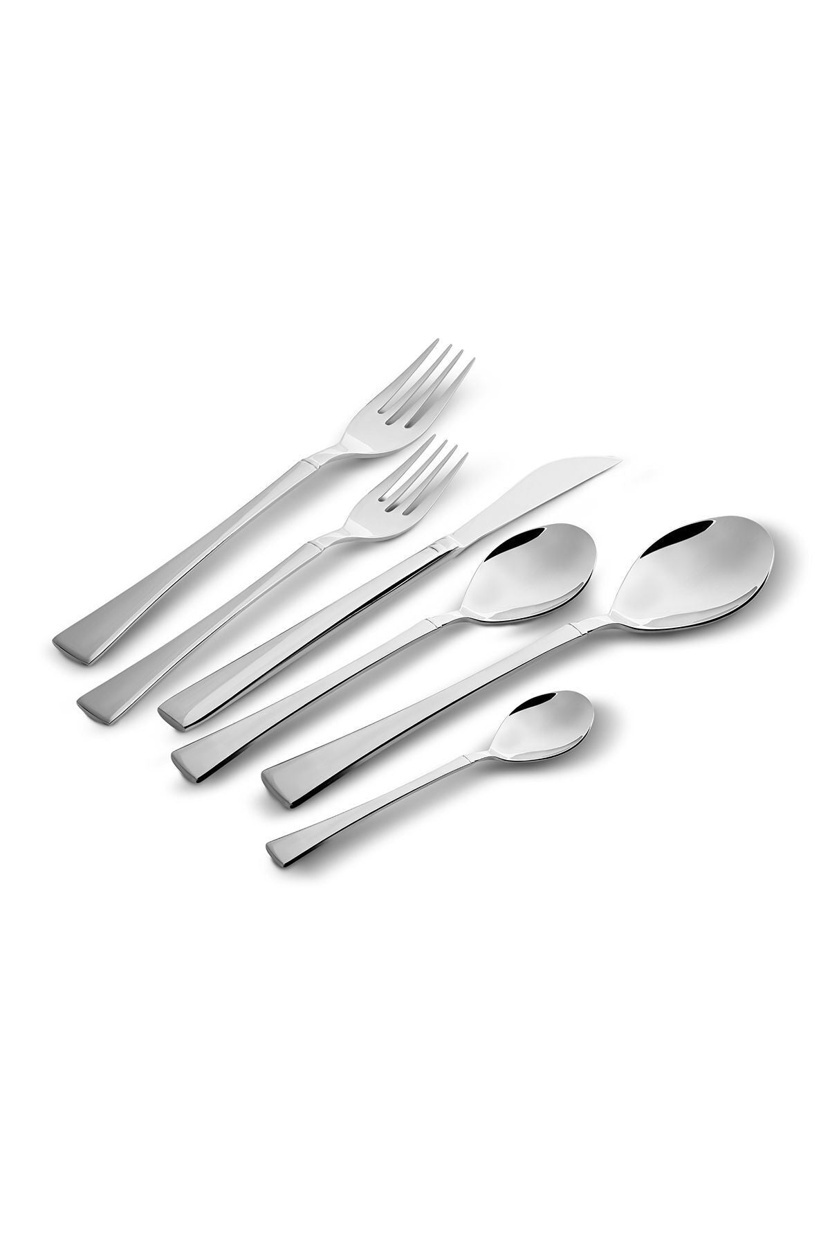 Karaca rayer 72 Piece 12 Place Setting Flatware Set - MALLTURK