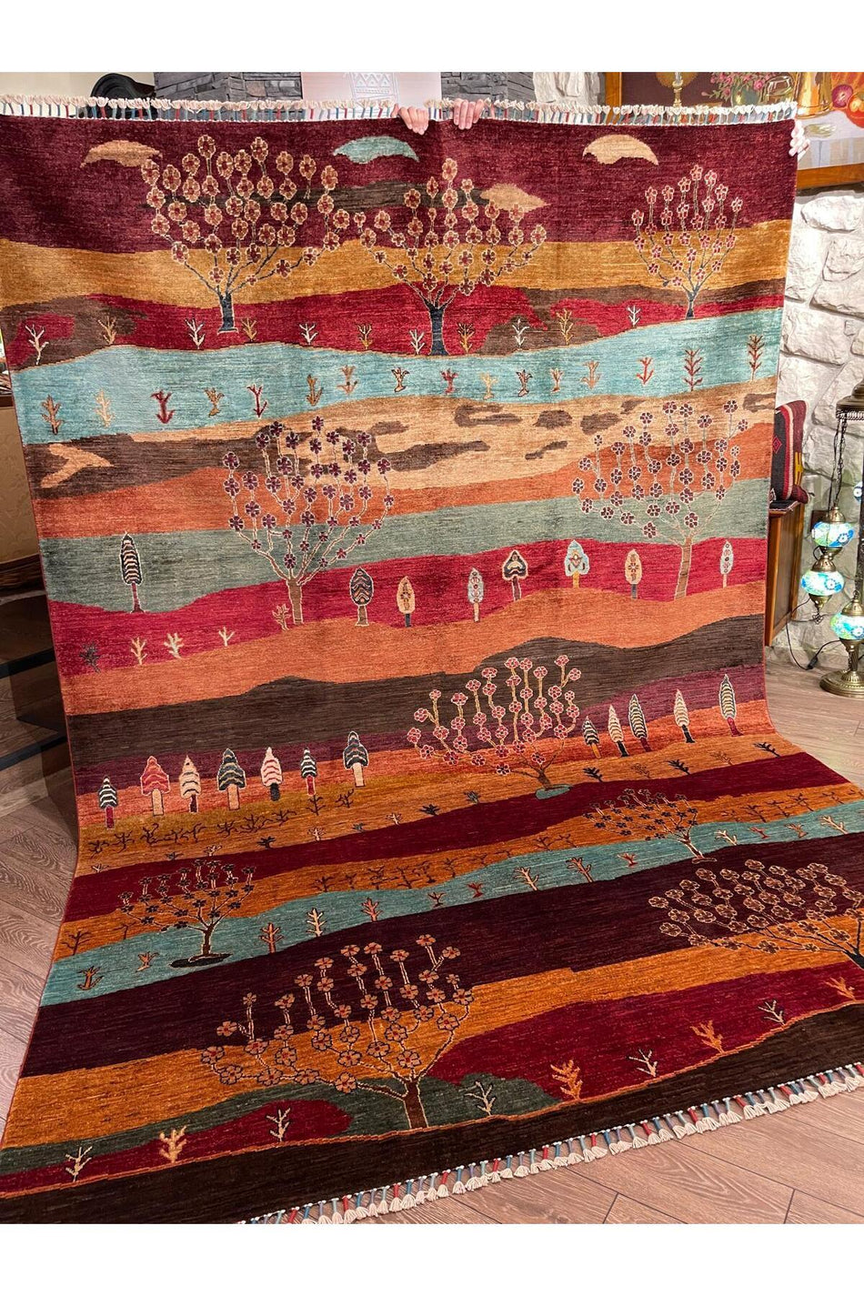 Rustikev Tree of Life Rug - MALLTURK