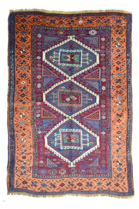 KilimCo. Antique Gaziantep Hand-Woven Rug 121x170 cm (2.05 m2) - MALLTURK