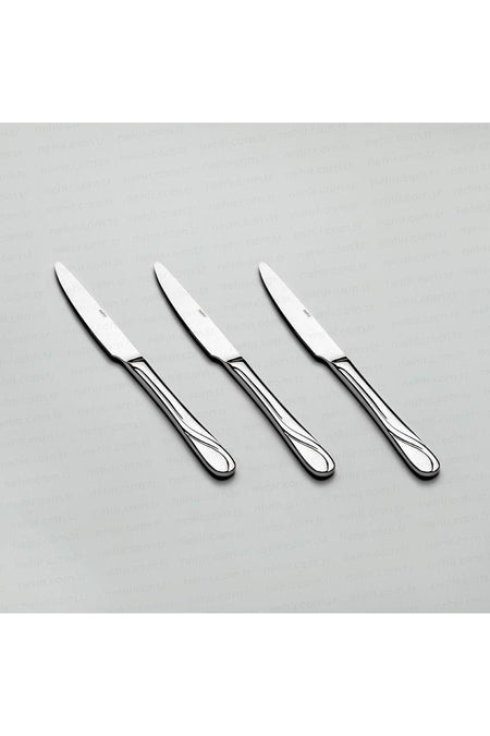 Nehir safir Dinner Knife 12 Pack Stainless Steel yemek Knife 18 10 - MALLTURK