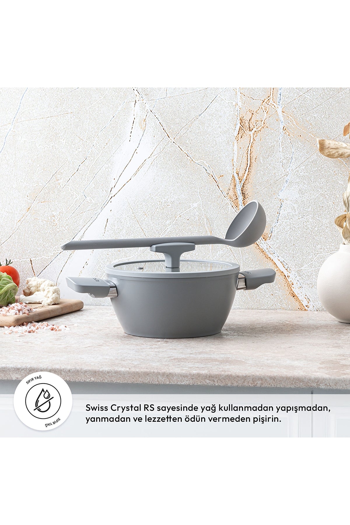 Emsan Swiss Cyrstal RS Stock Pot - MALLTURK