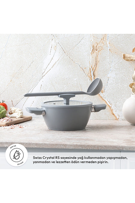 Emsan Swiss Cyrstal RS Stock Pot - MALLTURK