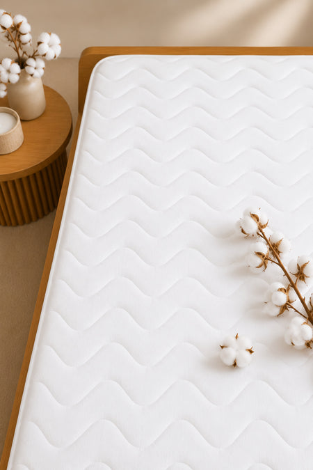 Dream Time Waterproof Cotton Quilted Fitted Mattress Protector - MALLTURK